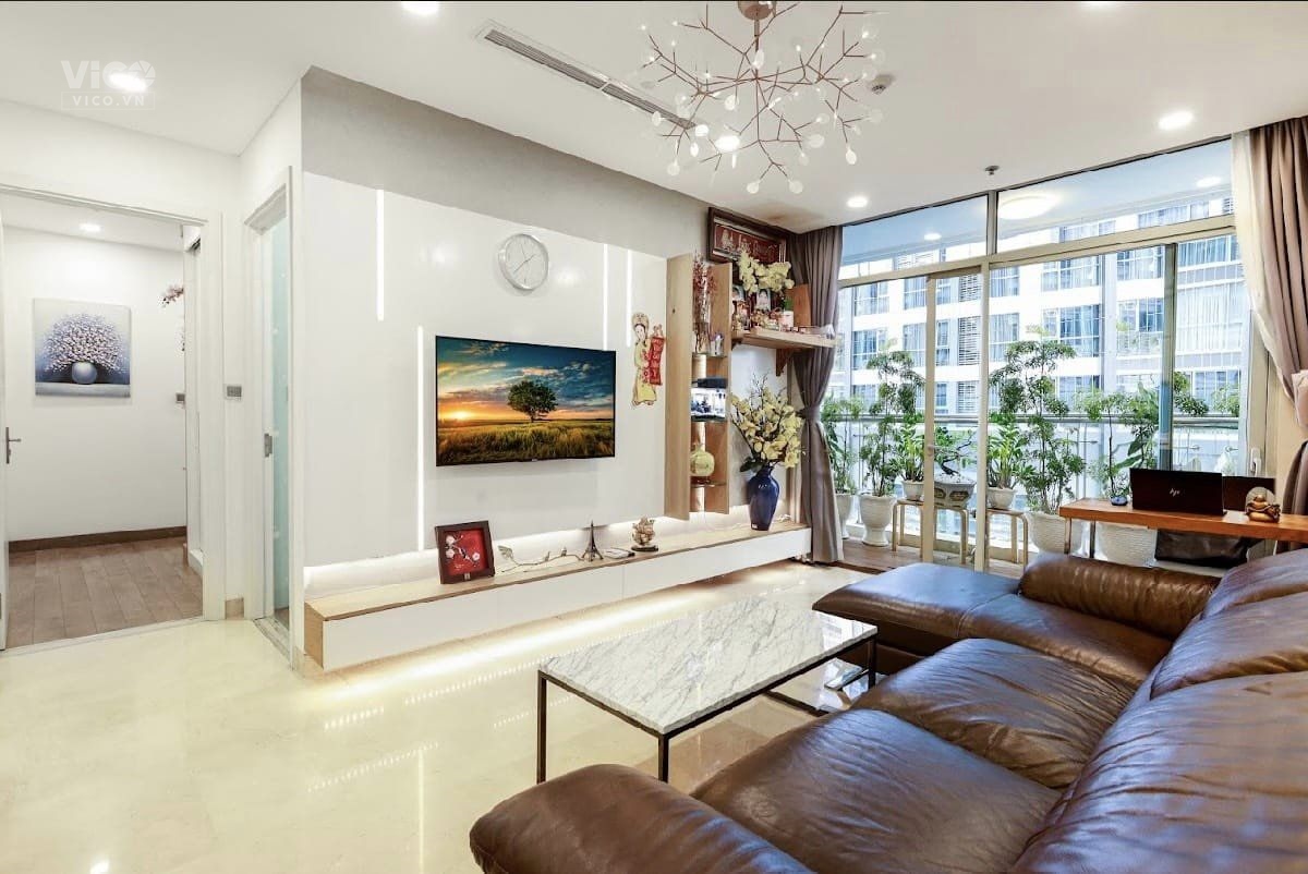 SỞ HỮU CHUNG CƯ VINHOMES CENTRAL PARK 72M2 NHÀ ĐẸP LUNG LINH FULL NỘI THẤT CAO CẤP.