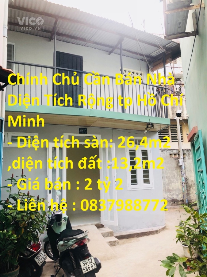 Chính Chủ Cần Bán Nhà Diện Tích Rộng tp Hồ Chí Minh