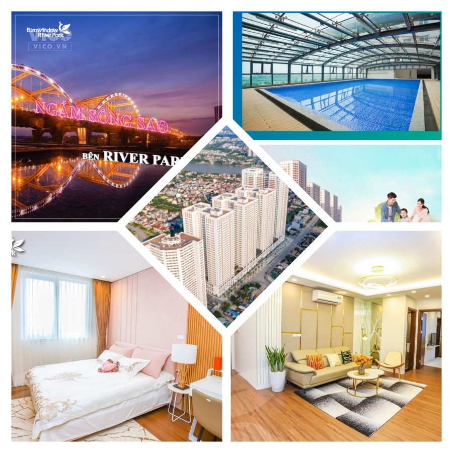 lựa chọn một căn hộ điểm dừng chân cho trốn An cư lập nghiệp tại Eurowindow River Park