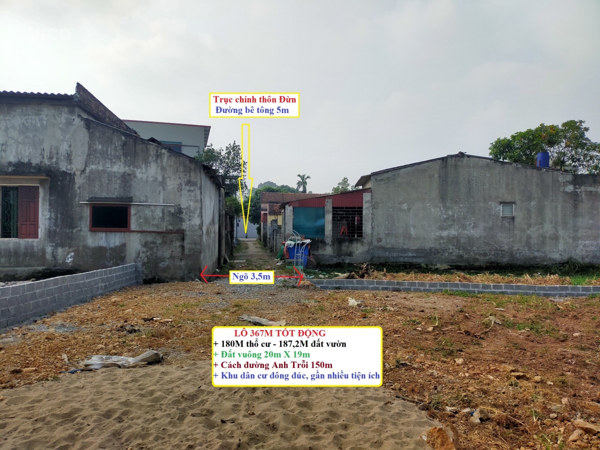 Nhỉnh 2 tỷ có ngay 367m 180m thổ cư tại Chương Mỹ Hà Nội