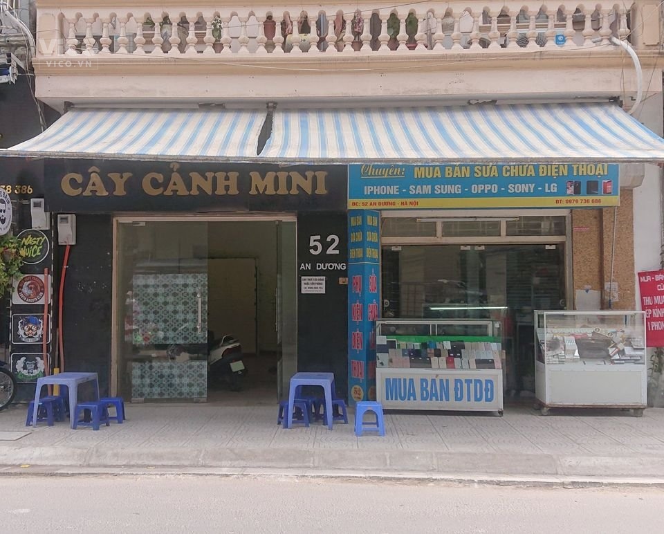 Chính chủ cho thuê mặt bằng làm VP, KD tại phố An Dương, Yên Phụ, Tây Hồ, Hà Nội.