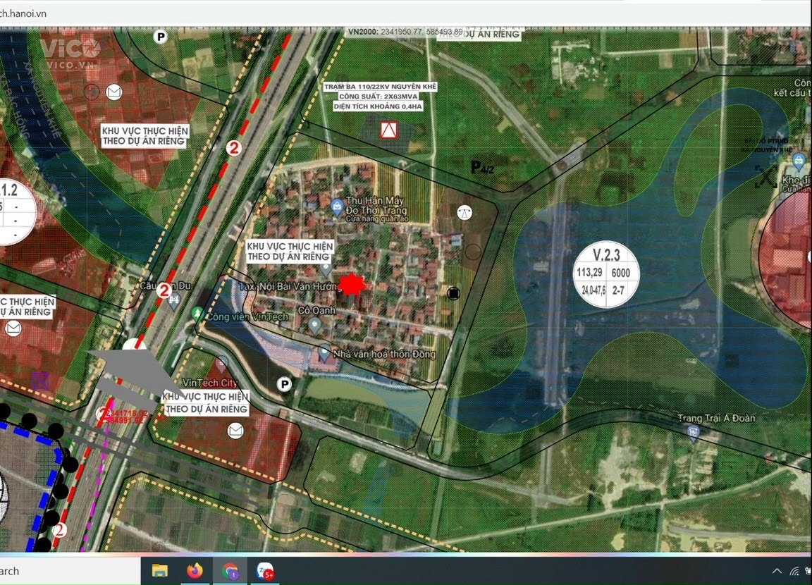 Bán rẻ 51m Thôn ĐồngNguyên Khê ô tô tải đỗ 3 mặt thoáng