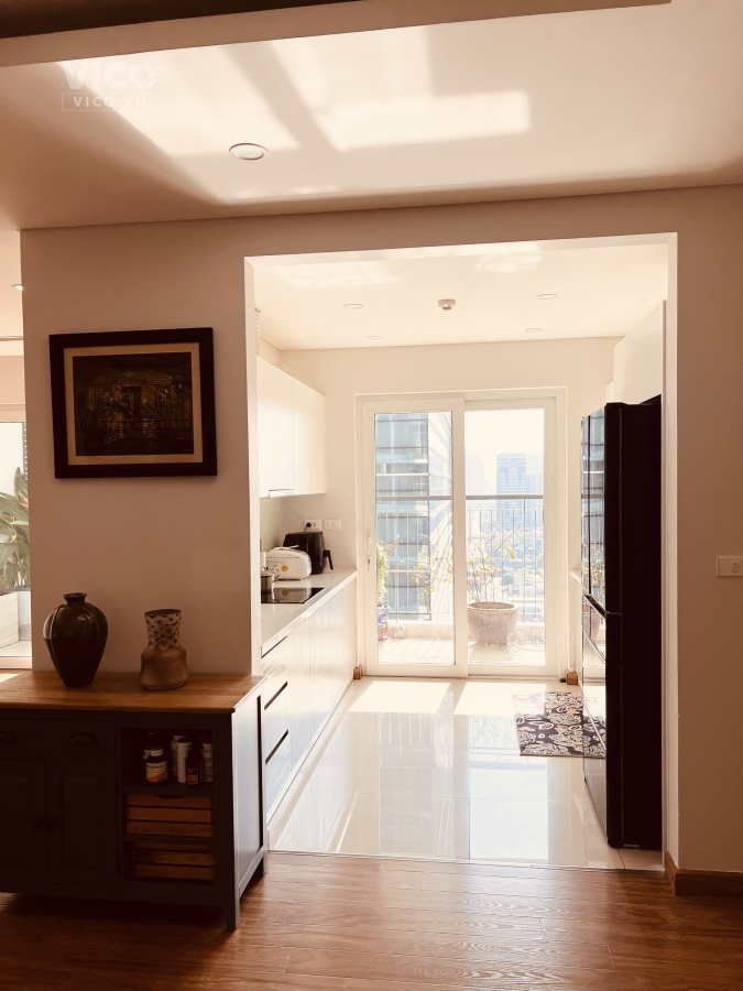 Bán căn hộ 3 ngủ dự án MHDI Hoàng Quốc Việt, dt 117,6m2