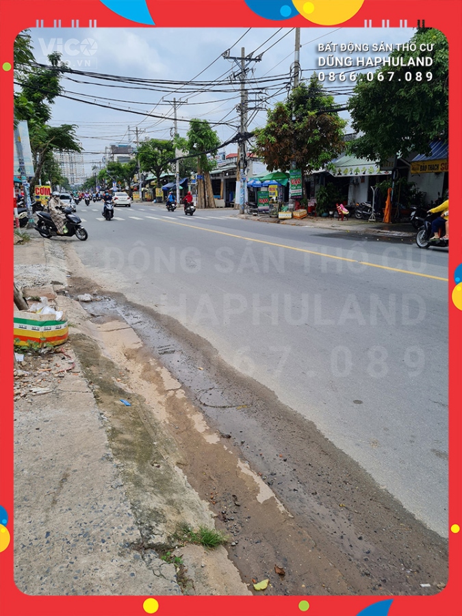 28 triệu/m2. 336m2 đất (276m2 thổ cư). Gần Dương Thị Mười, Bệnh viện Quận 12.