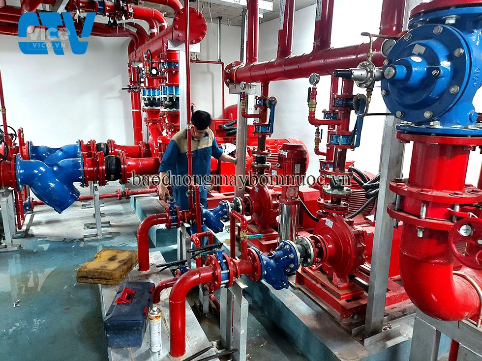 Bảo dưỡng, sửa chữa máy bơm chữa cháy
