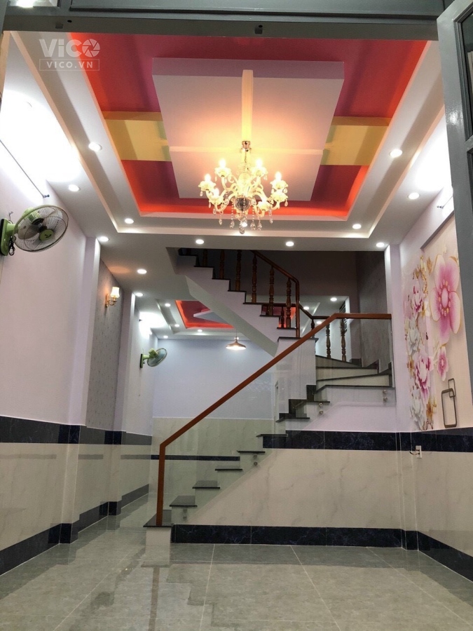 Bán nhà HXH hiệp thành 17 Q12 52M2 3T 4pn, 4wc chỉ 3 tỷ 650tr