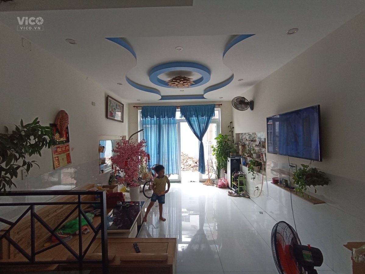 Nhà Hoà Thọ Đông, Nguyễn Nhàn, kiệt 7m có lề, 71m2, 2 tầng, mới, đẹp