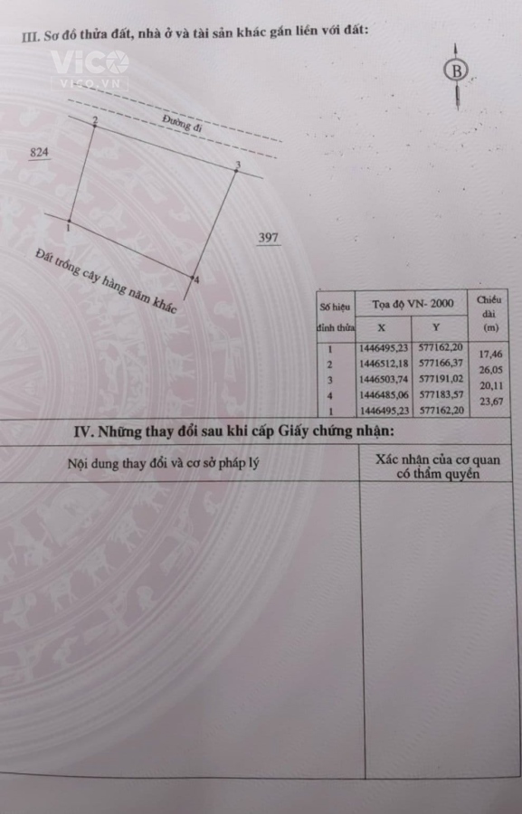 Chính chủ cần bán lô đất 464m2 Hòa Quảng Bắc,Phú Hòa,Phú yên