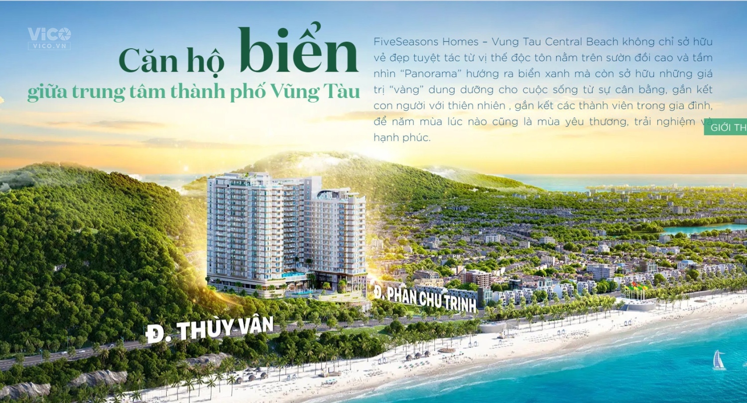 Mở bán căn hộ cao cấp Fiveseasons Homes chiết khấu 30% Liên hệ 0901325595