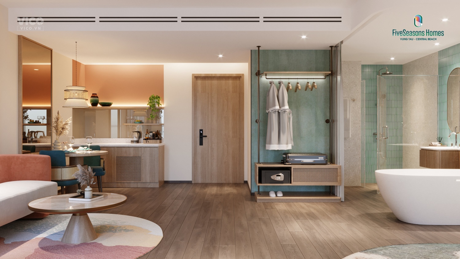 căn hộ cao cấp Fiveseasons Homes chiết khấu 30% Liên hệ 0901325595