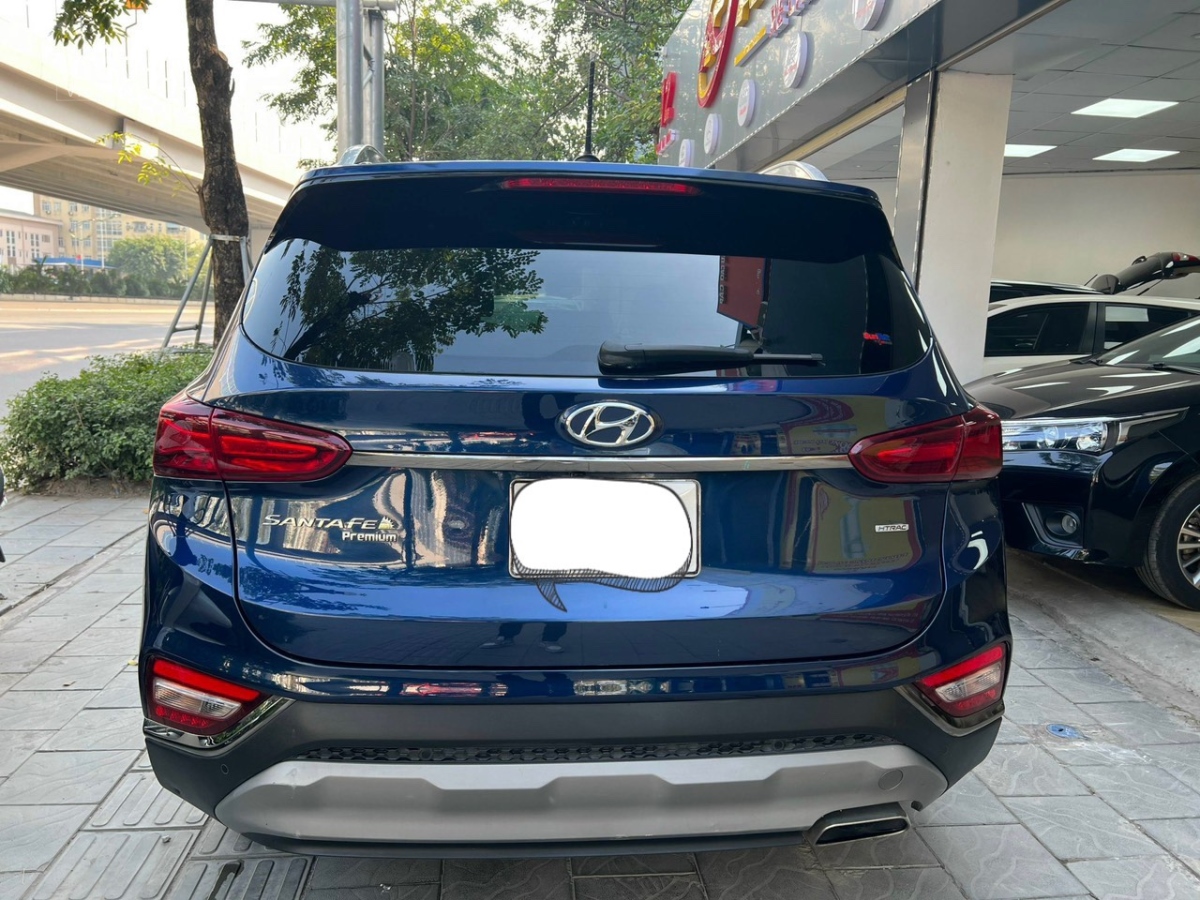 Cần bán xe Hyundai Santafe 2.4 Premium 2021, màu xanh ngọc, AUTO CHẤT xe chất đi xa hơn