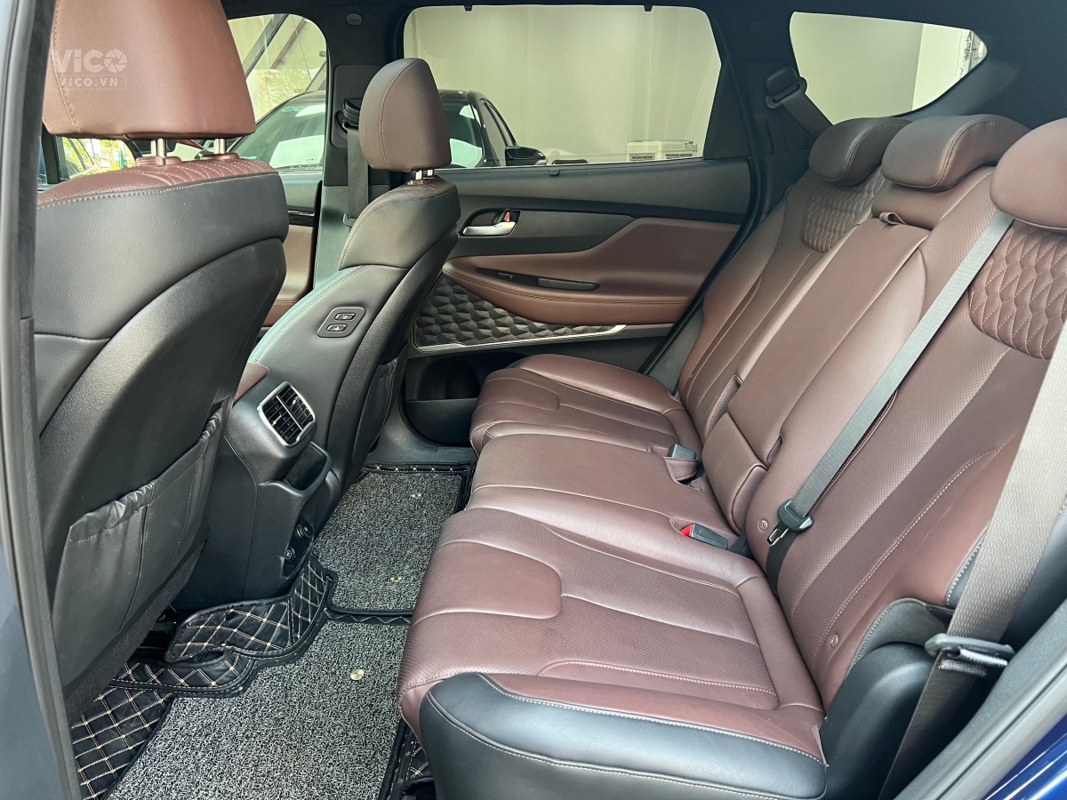 Cần bán xe Hyundai Santafe 2.4 Premium 2021, màu xanh ngọc, AUTO CHẤT xe chất đi xa hơn