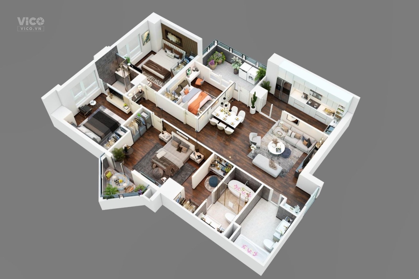 QUỸ CĂN HOA HẬU CHỦ ĐẦU TƯ DỰ ÁN TECCO GARDEN 2PN 2WC CĂN GÓC QUÀ TẶNG KHỦNG. GIÁ CHỈ TỪ 2.2 TỶ