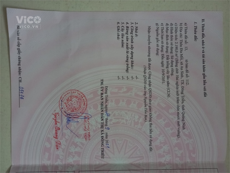 Hết khả năng trả nợ ngân hàng cần bán nhanh lô đất TCLN 6 sào. gần sân gofl và nút giao cao tốc
