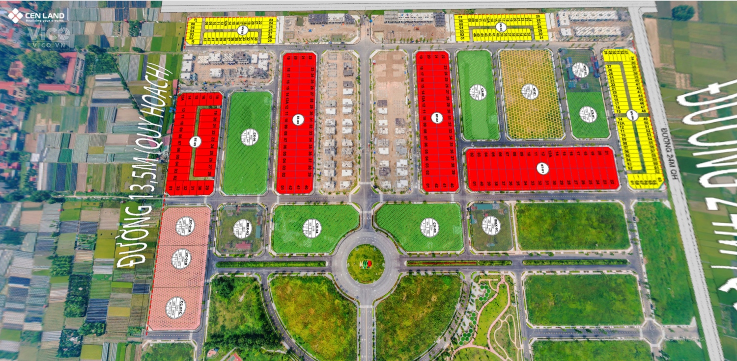 Vip! Bán suất ngoại giao NV418 mặt vườn hoa HUD Mê Linh Central 135m2 xây 3 tầng giá rẻ hơn 473tr
