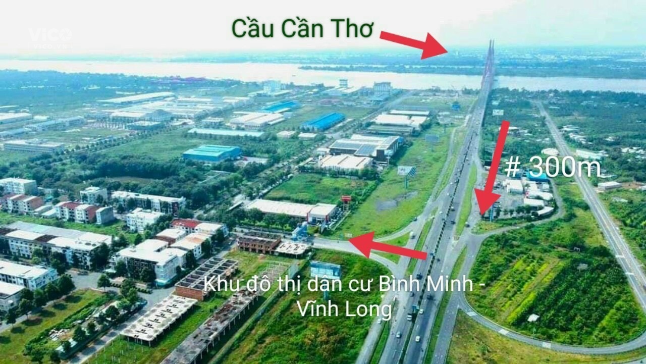 Bán Nền 5x20 Ngay KCN Bình Minh Lộ Giới 14m24m Sổ Đỏ Trao Tay , Vay Ngân hàng 70%
