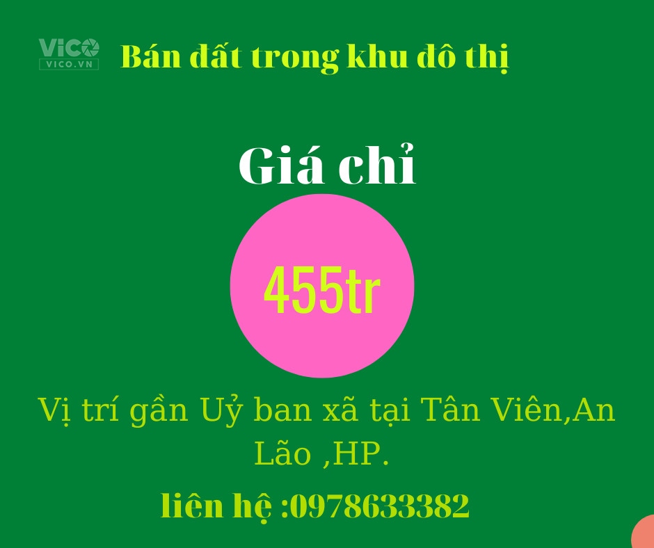 bán đât sổ đỏ sang tên ngay gần khu công j quang hưng
