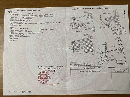 Nhà kinh doanh cho thuê phòng cần bán 45A/5F, Chánh Hưng, Phường 9, Quận 8, TPHCM