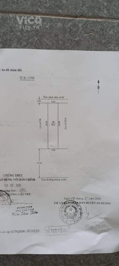 Bán đất tằng nhà cấp 4 mặt đường Máng Nước, Vĩnh Khê, An Đồng. Diện tích 90m2