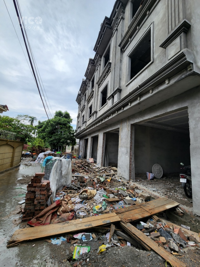 Bán 5 căn nhà tuyến 2 đường Hoàng Thế Trung, Văn Cú, An Đồng, An Dương, Hải Phòng.