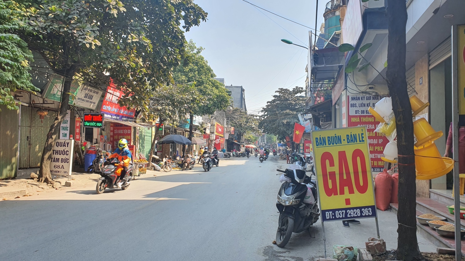 Đất Vân Canh, trục chính ô tô tránh nhau, phù hợp kinh doanh, văn phòng công ty gọi Bắc