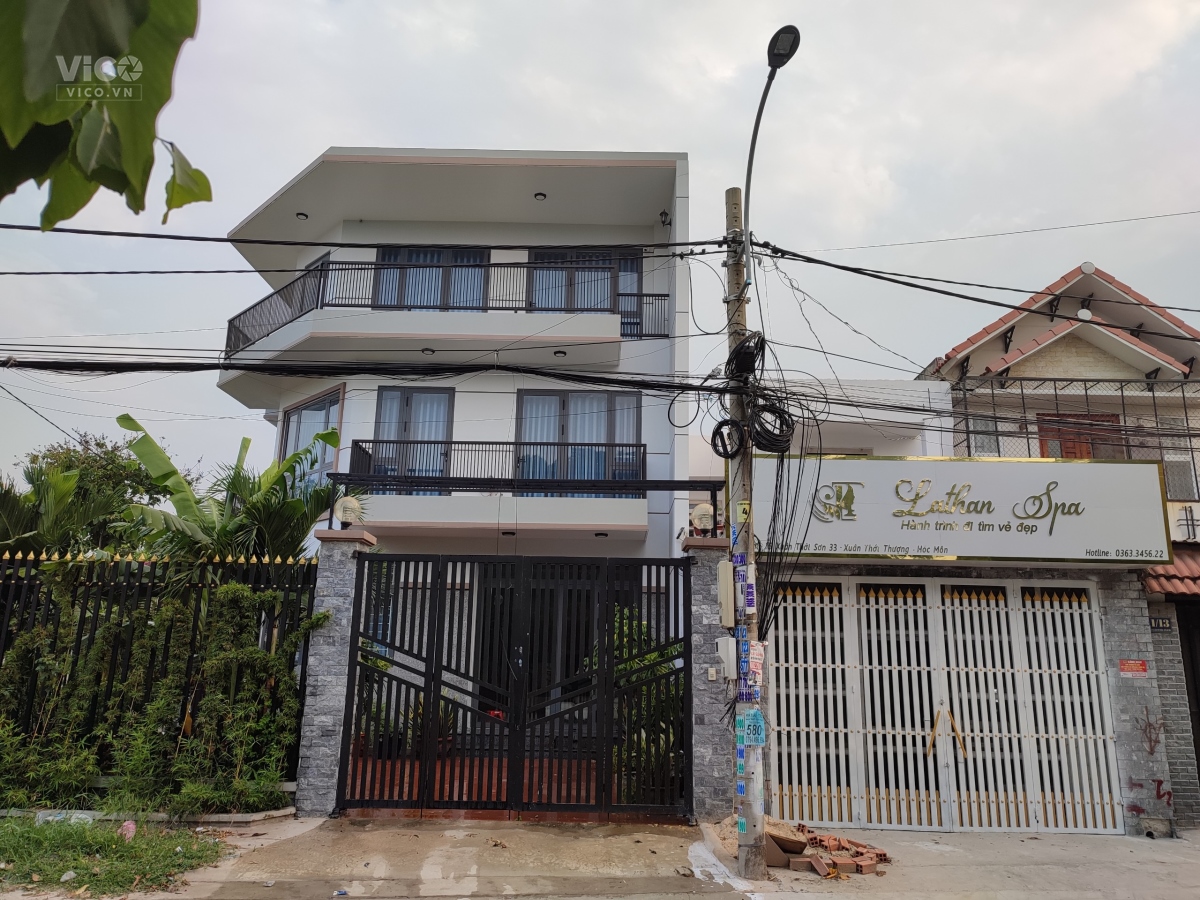 Cho thuê nhà Biệt thự Xuân Thới Thượng 20 gần MT QL22, Trung Chánh, HM 12 x18m2 25 tr/th