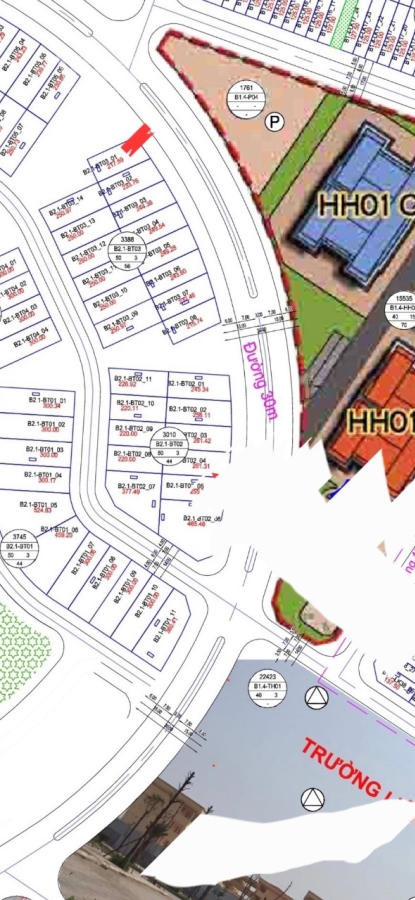 CẦN BÁN BIỆT THỰ THANH HÀ LÔ GÓC 3 MẶT TIỀN