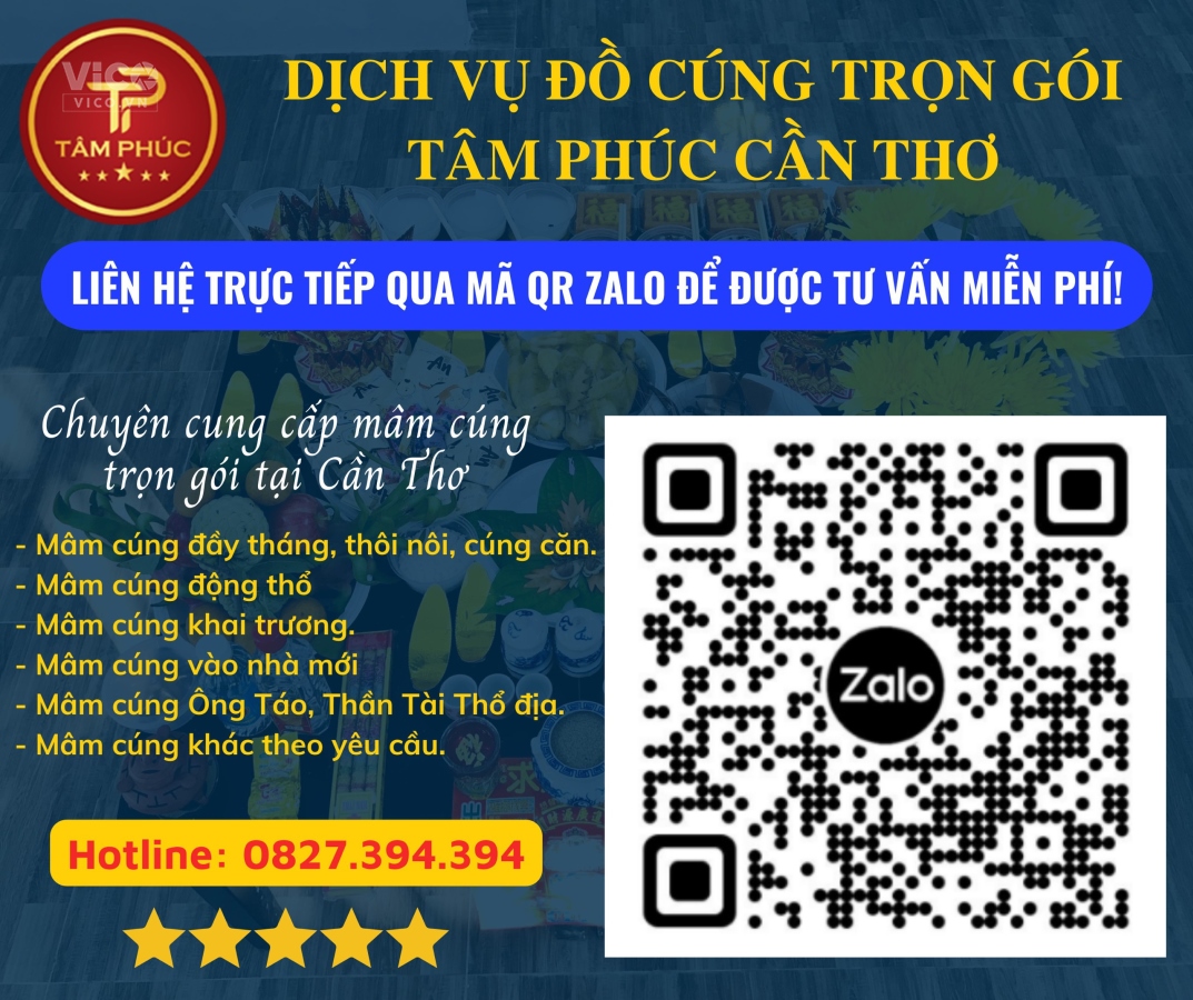 mâm cúng đầy tháng giữa nam và nữ