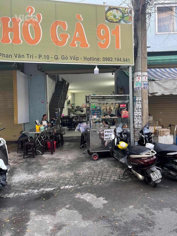 Cần sang quán Phở Gà 91 tại địa chỉ 710/2 Phan Văn Trị, Phường 10, Quận Gò Vấp, Tp Hồ Chí Minh