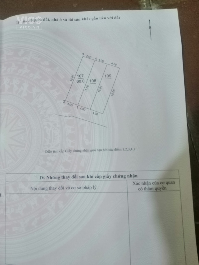 Bán 60m2 đất Xóm Núi, Nguyên Khê, Đông anh, giá công khai 31tr/m2