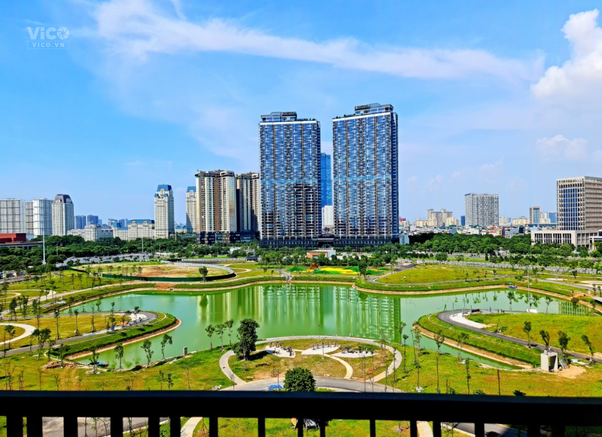 Cần bán gấp căn hộ cao cấp mới tinh 2 PN, 2WC Mỹ Đình Pearl view trọn vẹn công viên hồ điều hòa đẹp