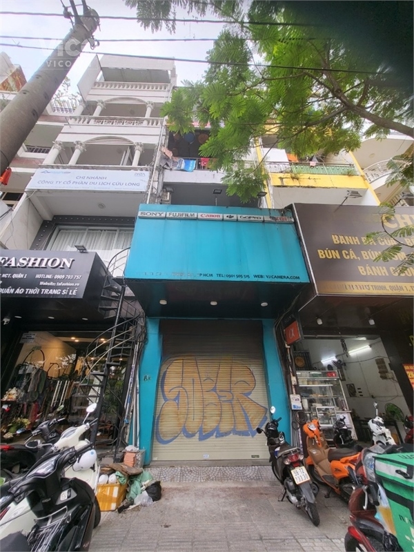 Nhà Cho Thuê 99 Nguyễn Cư Trinh Q.1.4x19m.55tr