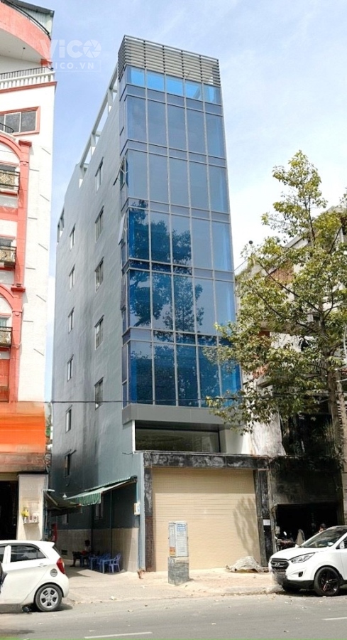 Cho thuê toà nhà căn góc hầm/8 tầng mặt tiền An Dương Vương P4Q5 giá 188tr