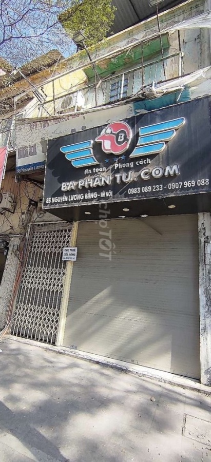 Chính chủ cần Cho thuê mặt bằng kinh doanh mặt phố Nguyễn Lương Bằng.