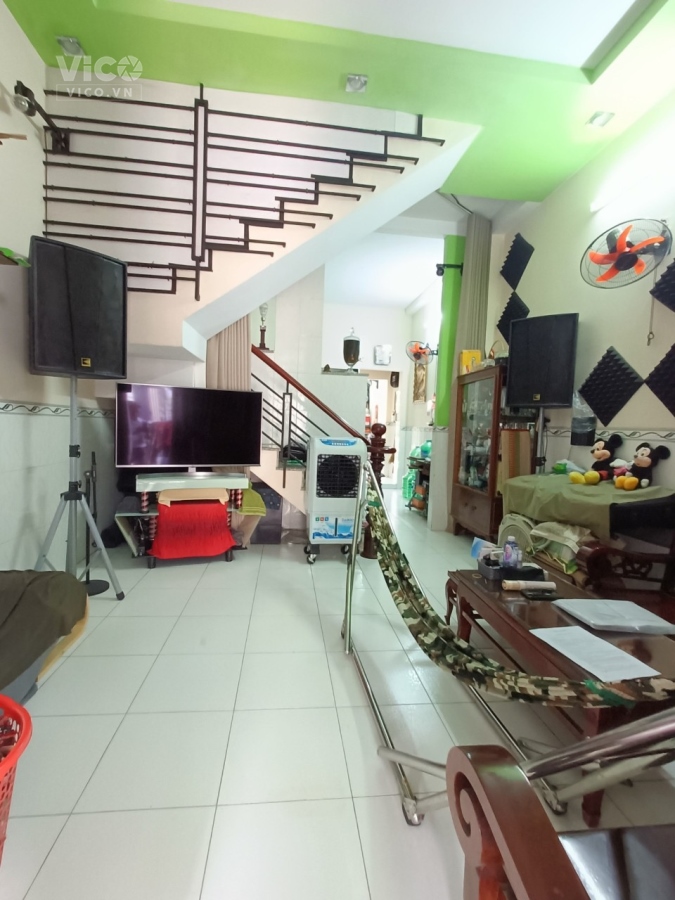 Nhà Ao Đôi Bình Tân 2 mặt tiền trước sau 64m2 HXT 2tầng chỉ nhỉnh 4ty