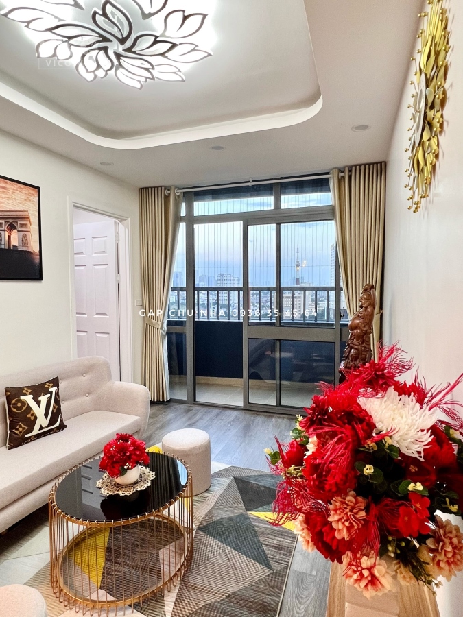 Bán căn hộ VOV Mễ Trì 74m2 căn góc 2 tỷ X nhà thực tế đẹp hơn ảnh, BAN CÔNG ĐÔNG NAM LH 0936354564