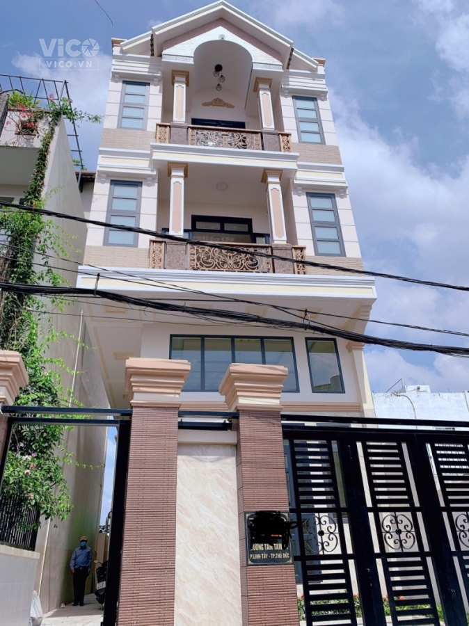 Nhà bán HXH Linh Tây, Thủ Đức, 140m2, 5 tầng, 13 phòng CHDV, nhà mới, chỉ 11 tỷ