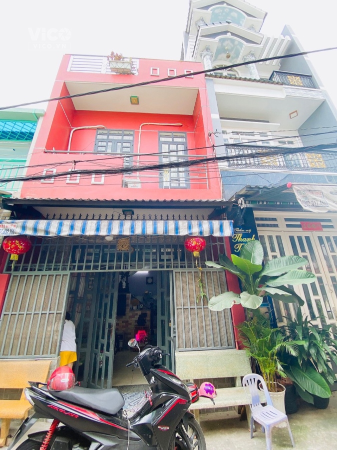 Bán nhà Đất Mới Bình Tân 40m2 HXH thông 3 tầng giá 3 tyx