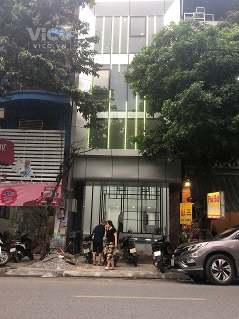 Cho thuê nhà KBT 8,5 Tầng số 143 Phố Kim Ngưu. MB 198m2 MT 5,5m thiết kế mỗi tầng 2 phòng, vệ