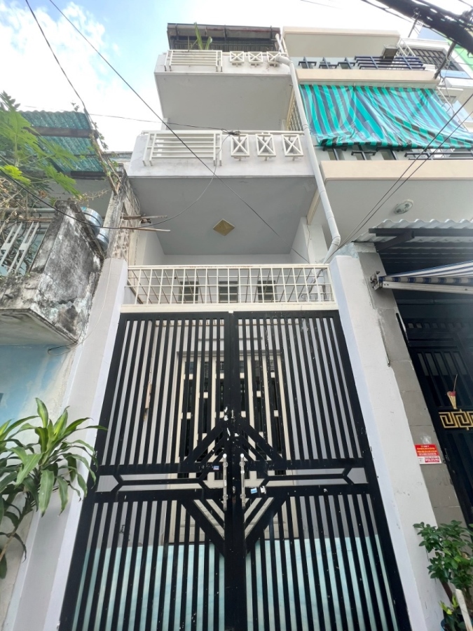 Nhà mới 4 tầng hẻm xe hơi đường Hưng Phú P10Q8 Giá 4.85 Tỷ