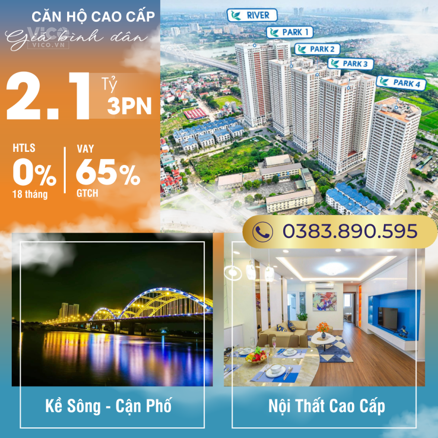 Bán cắt lỗ căn hộ hạng sang 3PN chỉ 2.1 tỷ giá tốt nhất thị trường