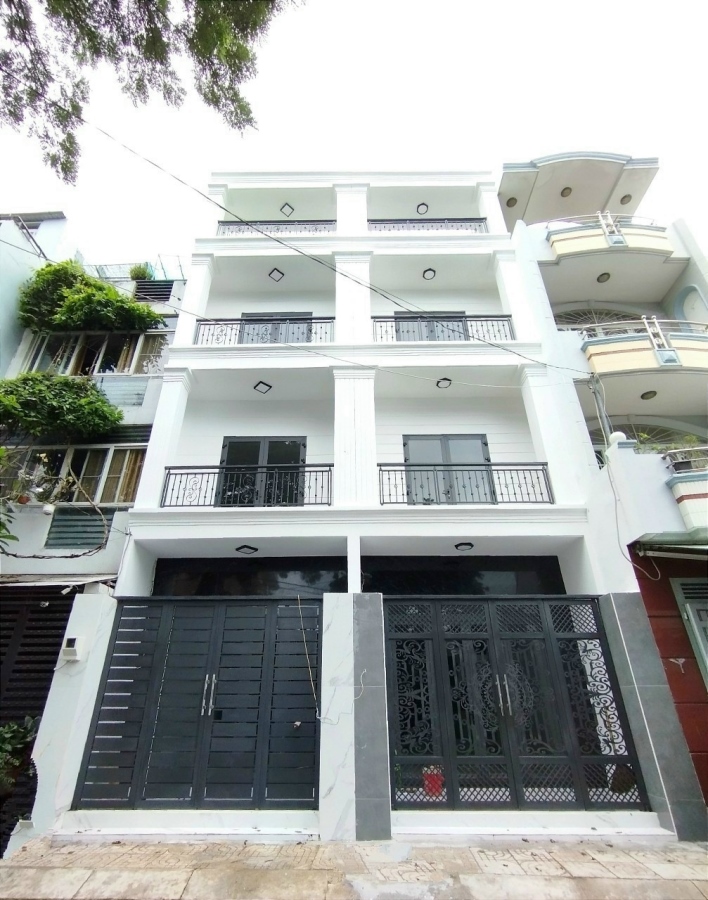 Bán nhà hẻm 10m Kinh Doanh Nguyễn Qúy Anh . DT 4 x 15 nhà 3 lầu mới . Gía 9.3 Tỷ thương