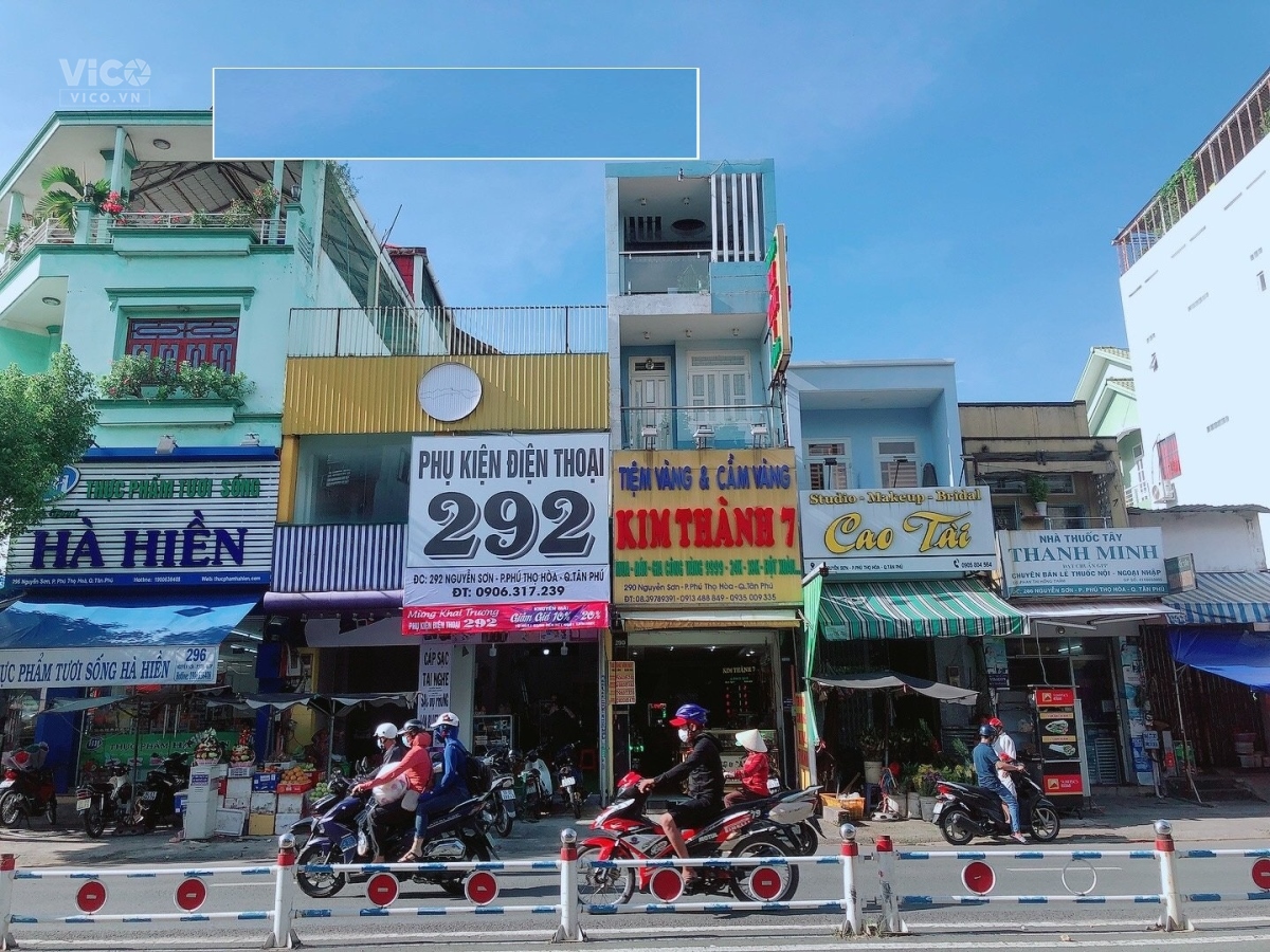 Bán nhà mặt tiền kinh doanh đường Nguyễn Sơn,DT5.2x19m đúc 1 lầu giá 22 tỷ