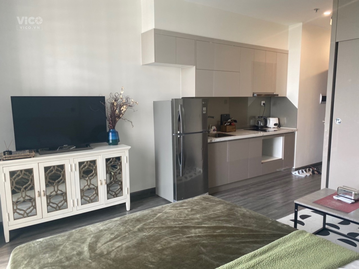 căn hộ studio the zenpark (ruby) vinhomes ocean park gia lâm đã hoàn thiện full nội thất giá chỉ