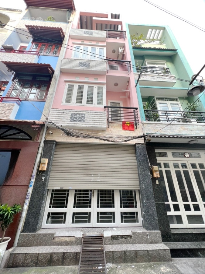 Nhà 4 tầng HXH ngay phố ẩm thực Cao Đạt P1Q5 Giá 12.5 Tỷ