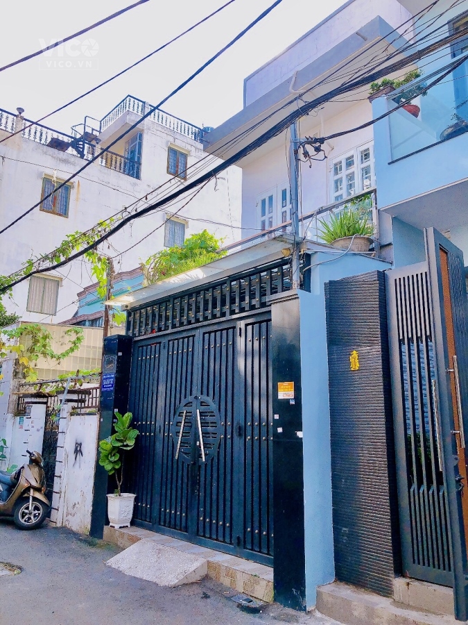 Bán nhà hẻm xe hơi đường Trần Quang Cơ,DT4x20m đúc 1 lầu nhà mới giá 6.8 tỷ