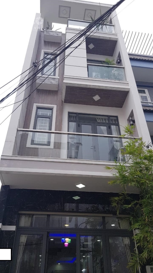 NHÀ 4 TẦNG ĐƯỜNG GÒ XOÀI 4.2X14 HẺM XE TẢI THÔNG CÁCH ĐẦM SEN 5P CHỈ 6 TỶ