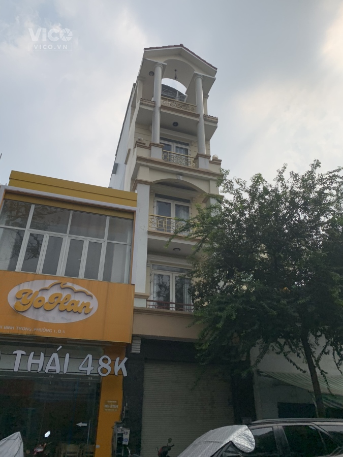 Chính chủ cho thuê nhà số nguyên căn mt đường Lê Hồng Phong, p10, quận 10. giá thuê 40 triệu