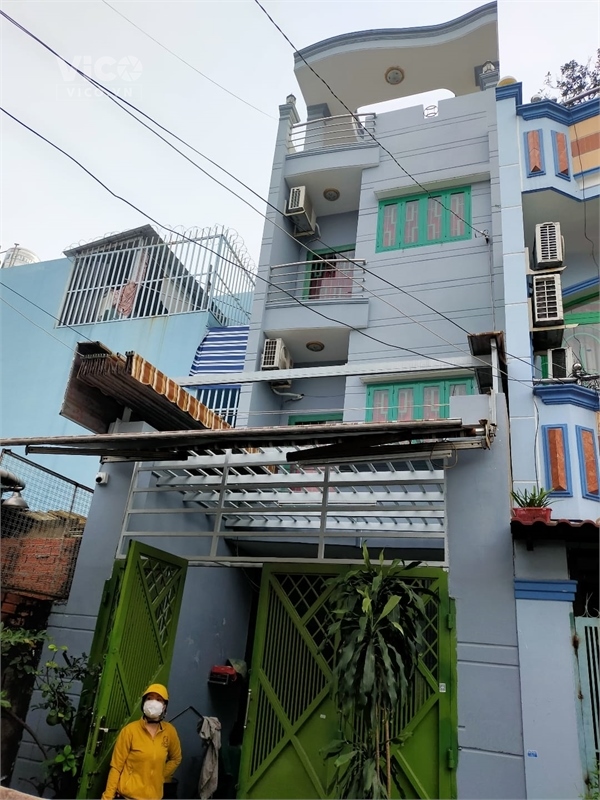 Bán nhà Hòa Bình, Hiệp Tân, Tân Phú Hẻm 10m, 73m2, 4 tầng, chỉ 8.15 tỷ.