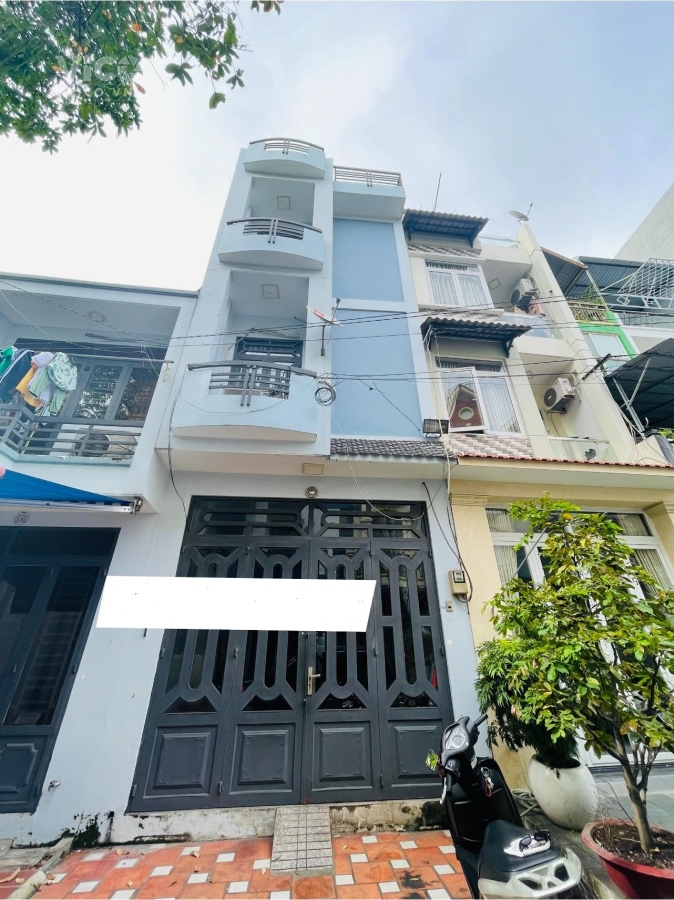 Bán nhà diện tích 64m2, ngang 4m x dài 16m, 4 tầng, Phan Huy ích, Phường 15, Q. Tân Bình.
